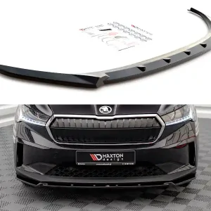 Nová Kolekce Škoda Enyaq iV Mk1, spoiler pod přední nárazník ver.2, Maxton Design