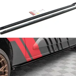 Sleva Peugeot Partner Mk3, difuzory pod boční prahy, Maxton Design