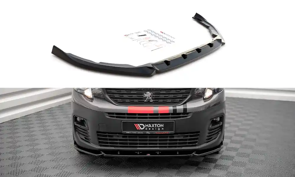 Omezená Nabídka Peugeot Partner Mk3, spoiler pod přední nárazník, Maxton Design