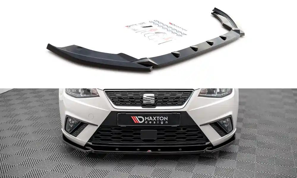 Horká Nabídka Seat Ibiza Mk5, spoiler pod přední nárazník ver.2, Maxton design