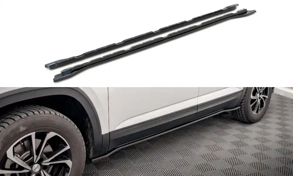 Objednat Nyní Volkswagen Atlas Cross Sport Mk1, difuzory pod boční prahy, Maxton Design