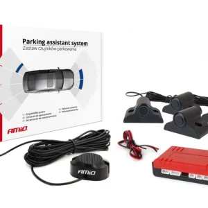 Asistenty parkování Buzzer 4 senzory černé TRUCK 19mm Vrácení Zdarma