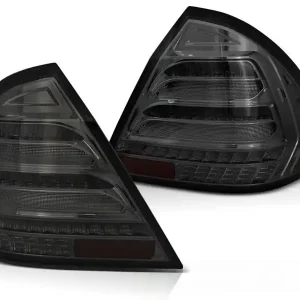 MERCEDES W203 SEDAN 04-07 - zadní LED světla kouřové s dynamickým blinkrem Víkendová Akce