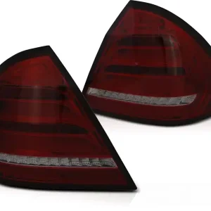 Speciální Cena MERCEDES W203 SEDAN 04-07 - zadní LED světla červeno kouřové s dynamickým blinkrem