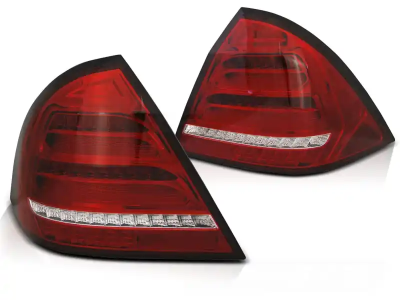 Výprodej MERCEDES W203 SEDAN 04-07 - zadní LED světla červená s dynamickým blinkrem
