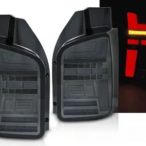 Vysoce Kvalitní VW T6.1 20- dvoukřídlá verze - zadní LED světla kouřová LED BAR s dynamickým blinkrem