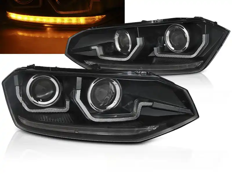 Super Cena VW Polo 2G (2017-) přední světla s dynamickým LED blinkrem
