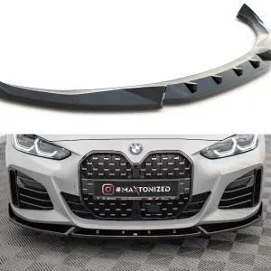 Vrácení Zdarma BMW řada 4 G26 M-Pack, spoiler pod přední nárazník ver.2, plast ABS bez povrchové úpravy, Maxton Design