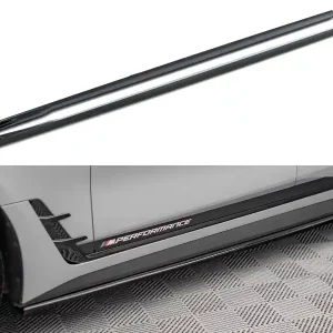 BMW řada 4 G26 M-Pack, difuzory pod boční prahy, Maxton design Vrácení Zdarma