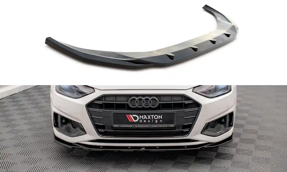 Audi A4 B9 FL, spoiler pod přední nárazník ver.2, Maxton Design Přímo Od Výrobce