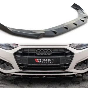 Audi A4 B9 FL, spoiler pod přední nárazník, Maxton Design Akce