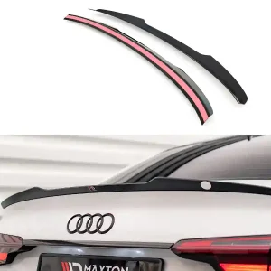 Cenová Bomba Audi A4 B9 FL, prodloužení spoileru, Maxton Design