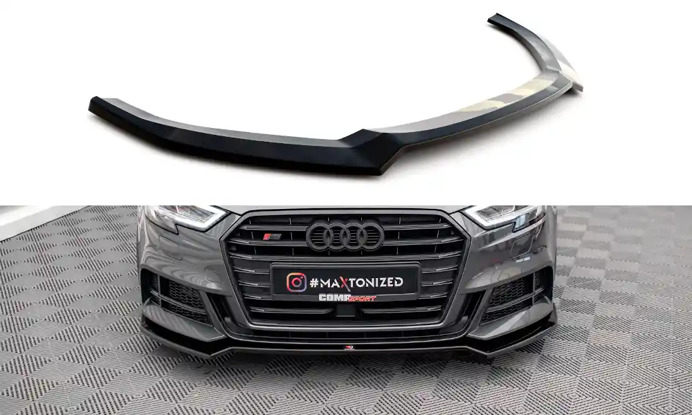 Audi S3 8V FL Sportback, spoiler pod přední nárazník ver.2, Sportback, Maxton design Expresní Doručení