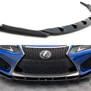 Lexus GS F Mk4 Facelift, spoiler pod přední nárazník, Maxton design Autentický