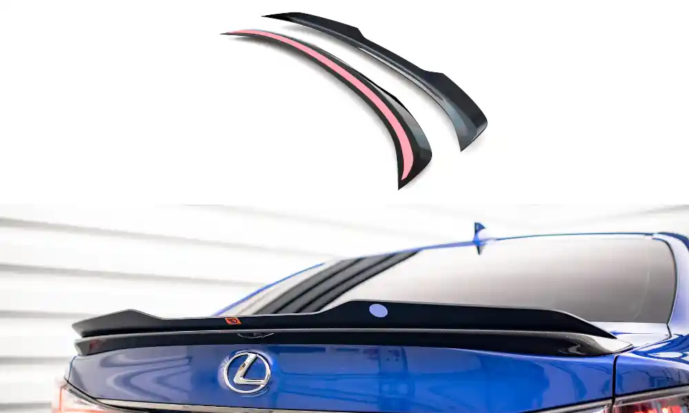Lexus GS F Mk4 Facelift, prodloužení spoileru, Maxton design Horká Nabídka