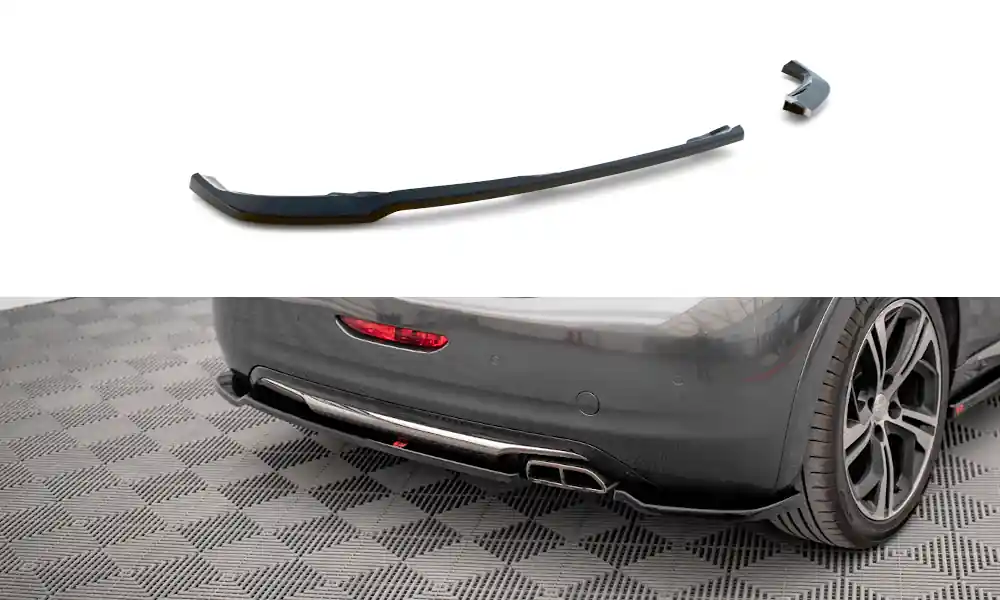 Expresní Doručení Peugeot 208 Mk1 GTI, boční difuzory pod zadní nárazník, Maxton design