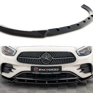 Mercedes třída E W213 FL/AMG-Line/Sedan, spoiler pod přední nárazník ver.2, Maxton design Akční Nabídka