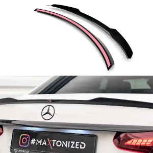 Mercedes třída E W213 FL/AMG-Line/Sedan, prodloužení spoileru, Maxton design Levný