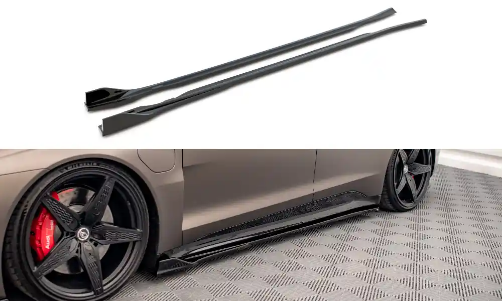 Audi e-tron GT / RS GT Mk1, difuzory pod boční prahy ver.2, Maxton Design Objednat Nyní
