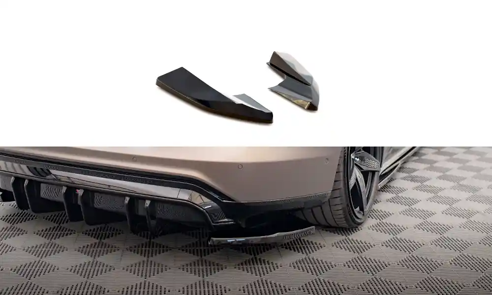 Levný Audi e-tron GT / RS GT Mk1, boční difuzory pod zadní nárazník ver.2, Maxton Design
