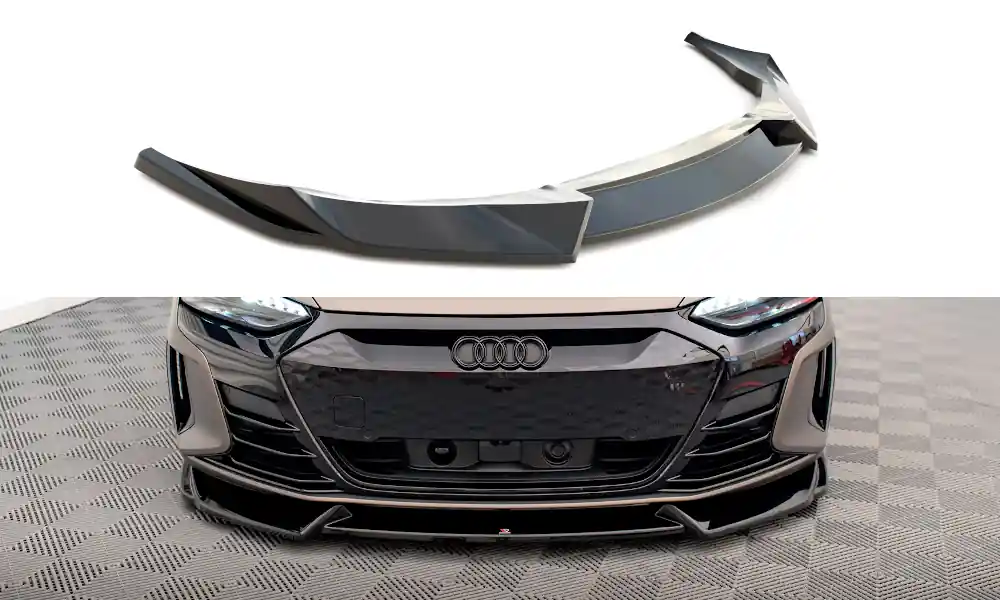 Audi e-tron GT / RS GT Mk1, spoiler pod přední nárazník, Maxton Design Přímo Od Výrobce