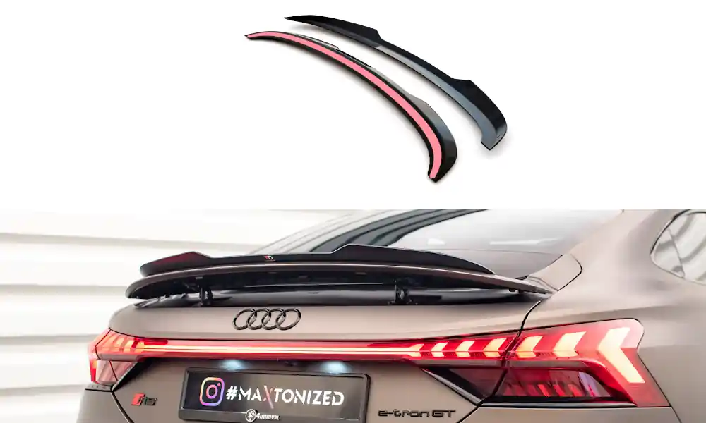 Audi e-tron GT / RS GT Mk1, prodloužení spoileru, Maxton Design Nejlepší Cena