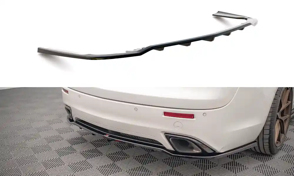 Kup Teď Opel Insignia OPC Mk1, středový spoiler pod zadní nárazník s žebrováním, Maxton design