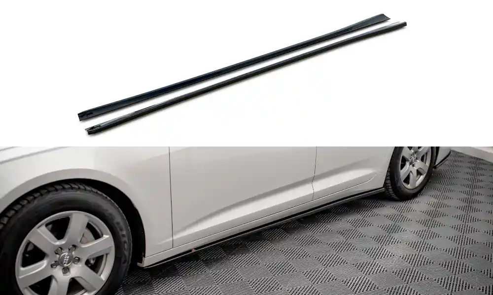 Nízká Cena Audi A6 C8, difuzory pod boční prahy, Maxton design