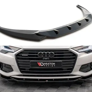 Audi A6 C8, spoiler pod přední nárazník, Maxton design Finální Výprodej