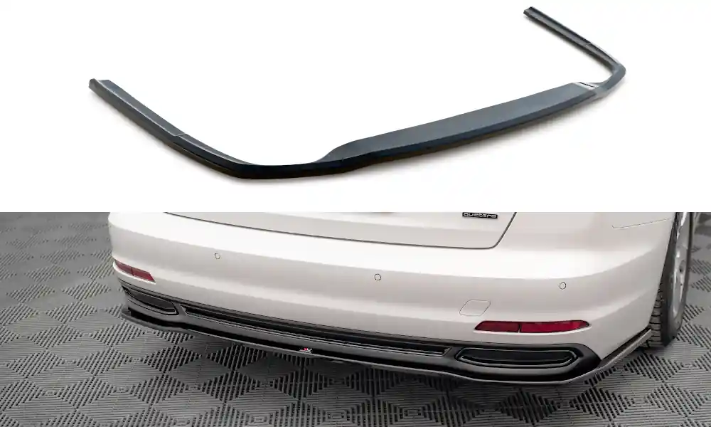 Dokud Zásoby Vydrží Audi A6 C8, středový spoiler zadního nárazníku, Maxton design