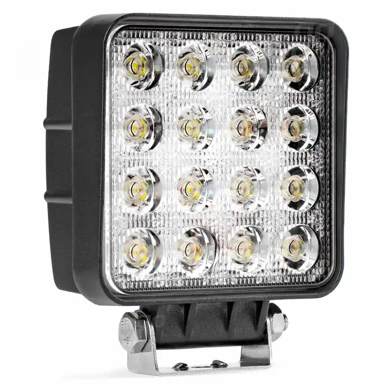 LED pracovní světlo 16x LED AWL05 EMC 108x108 48W FLAT 9-60V Originální