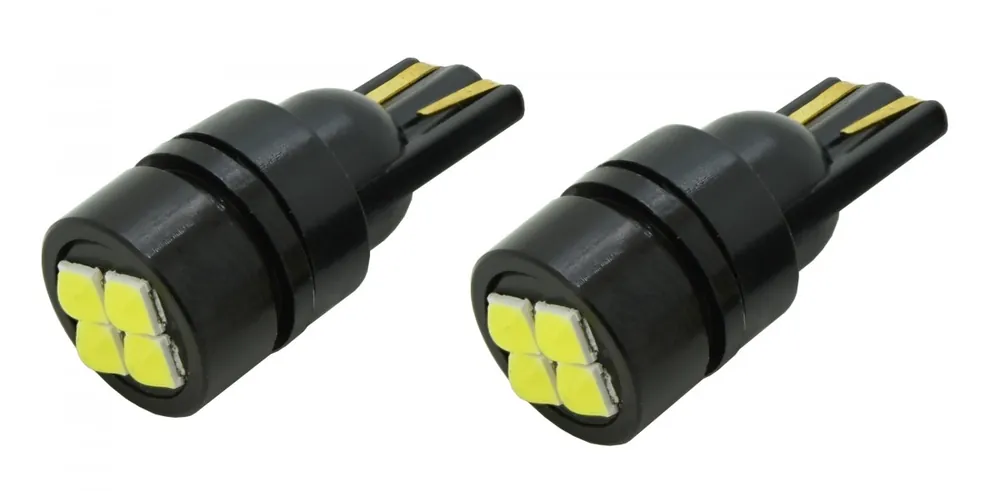 Odeslání Ihned Led žárovka 3030 12V T10 bílá 2ks