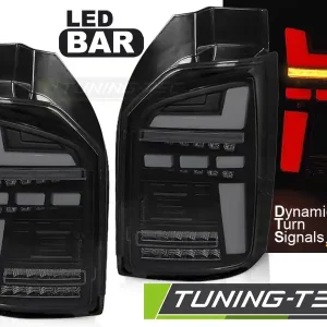 VW T6.1 - zadní LED světlá černá kouřová - OEM žárovka Jen Po Omezenou Doba