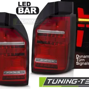 VW T6 15-21 - zadní LED světla červená - OEM Akce