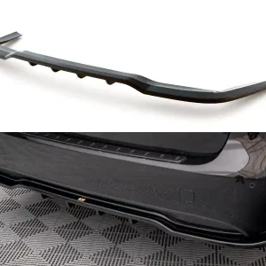 Mercedes třída B W246 středový spoiler pod zadní nárazník s žebrováním Maxton Design Akce