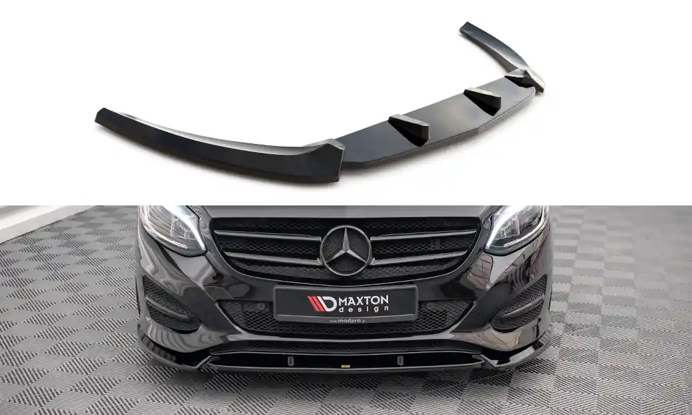 Mercedes třída B W246 facelift spoiler pod přední nárazník Maxton Design Poslední Šance