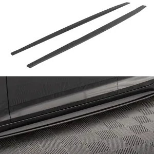 Audi A5 F5 "Street Pro" difuzory pod boční prahy Sportback s červenou linkou Maxton Design Akční Nabídka