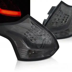FORD FOCUS 3 11-10.14 hatchback - zadní LED světla kouřová Odeslání Ihned