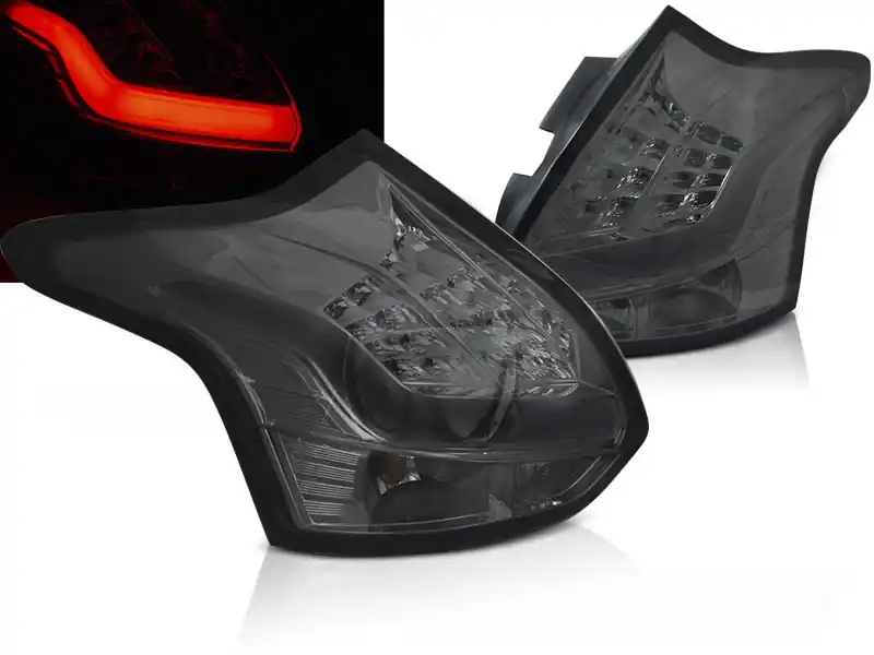 FORD FOCUS 3 11-10.14 hatchback - zadní LED světla kouřová Odeslání Ihned