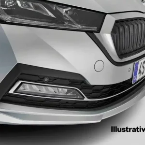 Škoda Octavia IV - Spoiler předního nárazníku bez laku, příprava pro lak Super Cena
