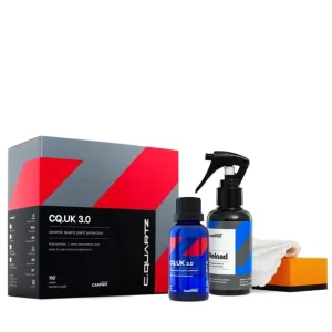CarPro - Sada keramické ochrany laku CQUARTZ UK 3.0 30ml + Reload Sezónní Sleva