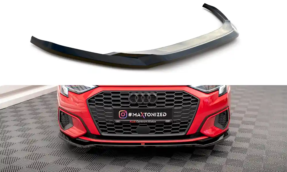 Objednat Nyní Audi A3 8Y Spoiler pod přední nárazník ver. 2 Maxton Design