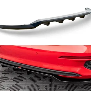 Sleva Audi A3 8Y Středový spoiler pod zadní nárazník s žebrováním Sportback Maxton Design