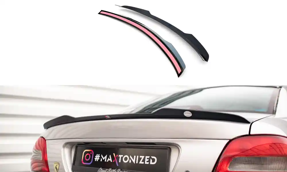 Volvo C70 Mk1, prodloužení spoileru, Maxton design Autentický