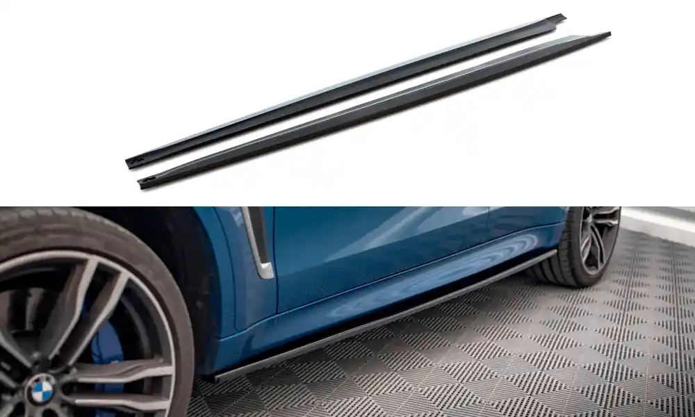 BMW X6 M F86, difuzory pod boční prahy, Maxton Design Ověřený