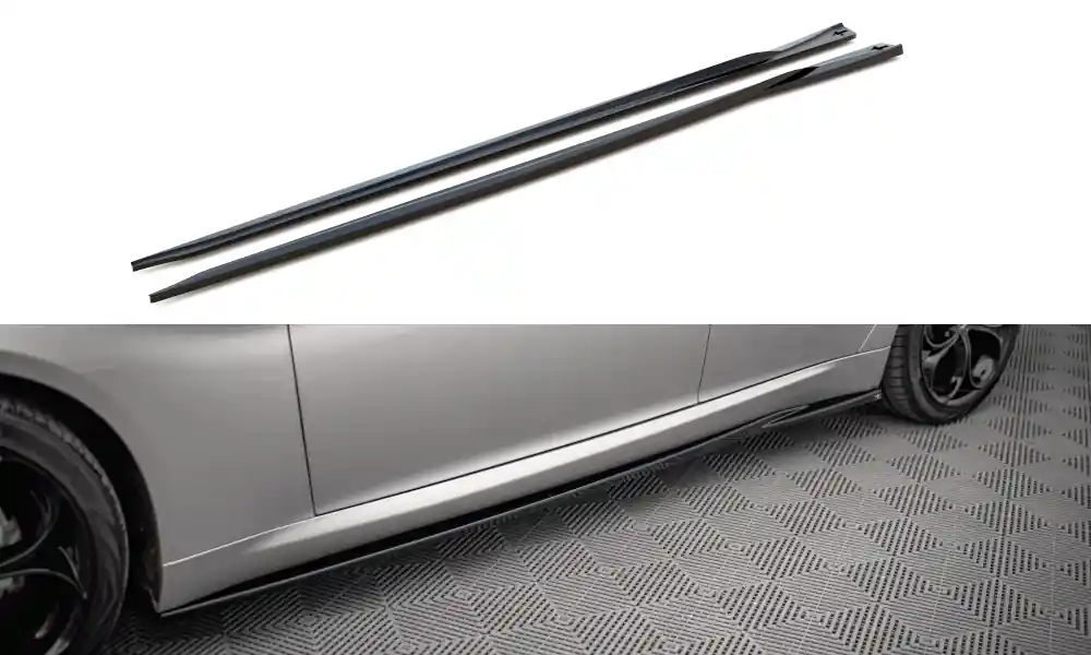 Alfa Romeo Giulia Sport, difuzory pod boční prahy, Maxton Design Sezónní Sleva