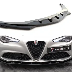 Akční Nabídka Alfa Romeo Giulia Sport, spoiler pod přední nárazník ver. 2, Maxton Design