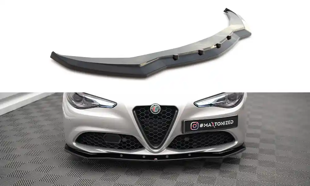 Sezónní Sleva Alfa Romeo Giulia Sport, spoiler pod přední nárazník, Maxton Design