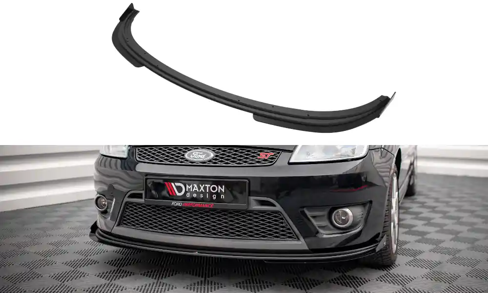 Ford Fiesta ST Mk6, STREET PRO spoiler pod přední nárazník ver. 1, Maxton Design Originální