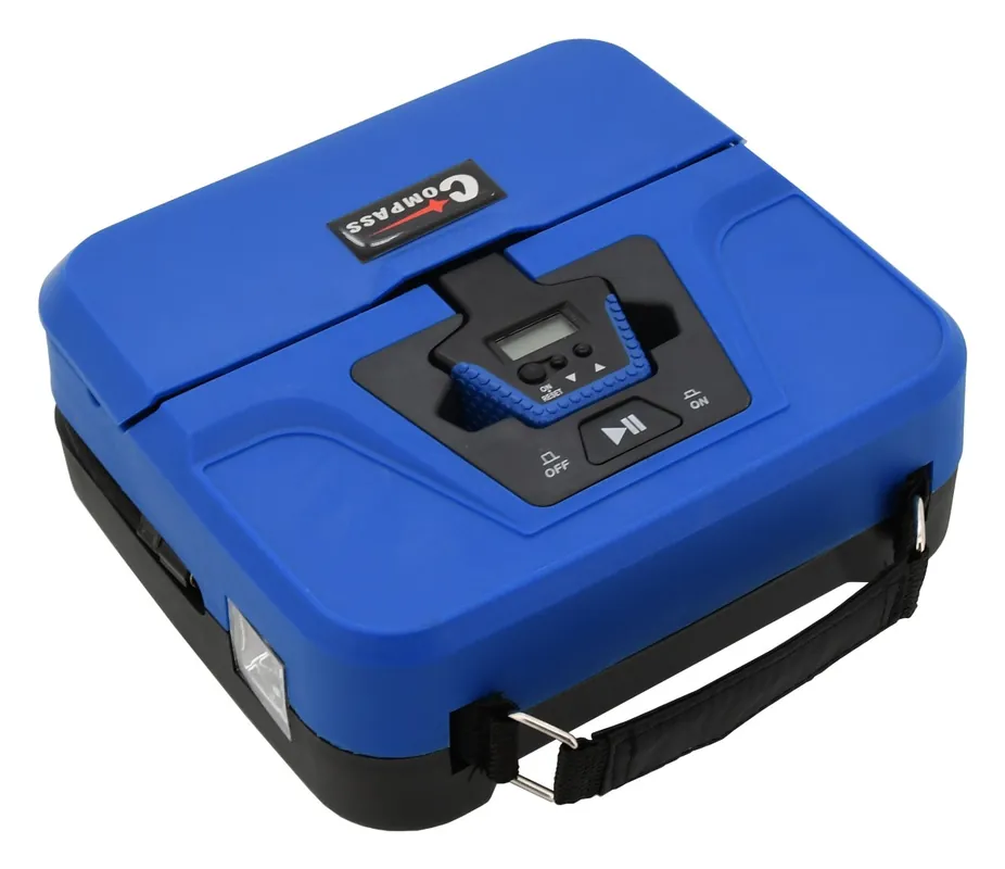 Kompresor 12V BOX digitální 3in1 Víkendová Akce